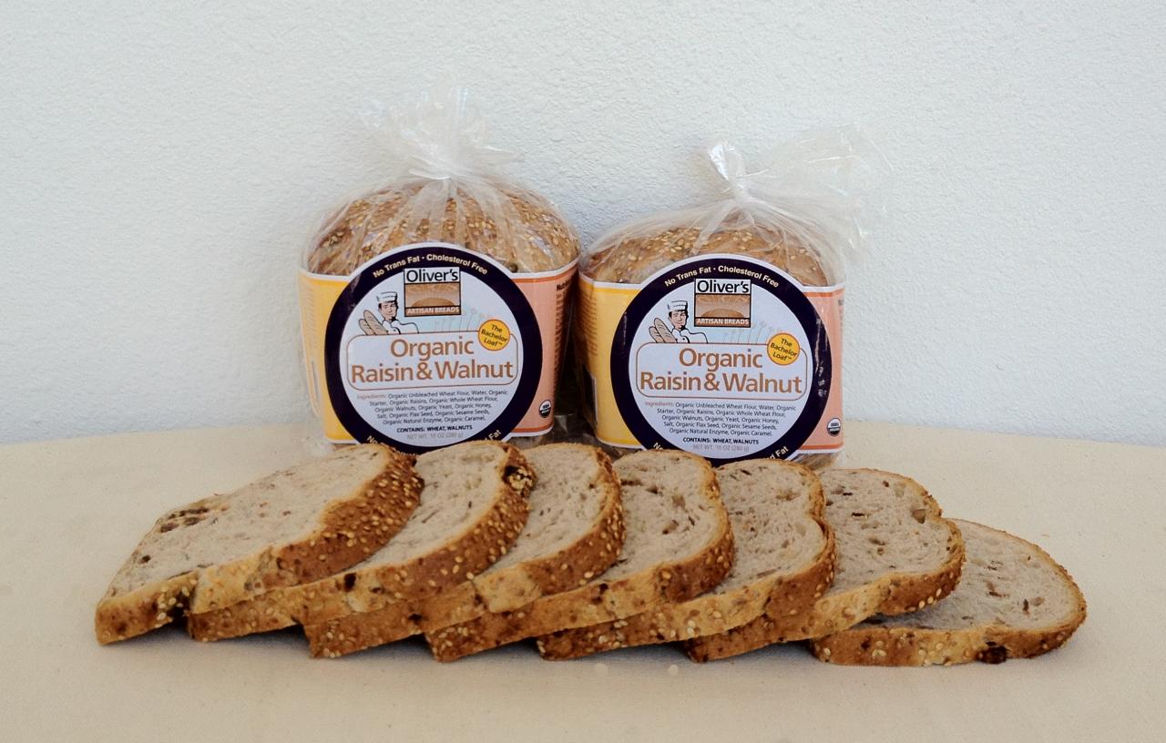 Oliver's Organic Breads Our Products
